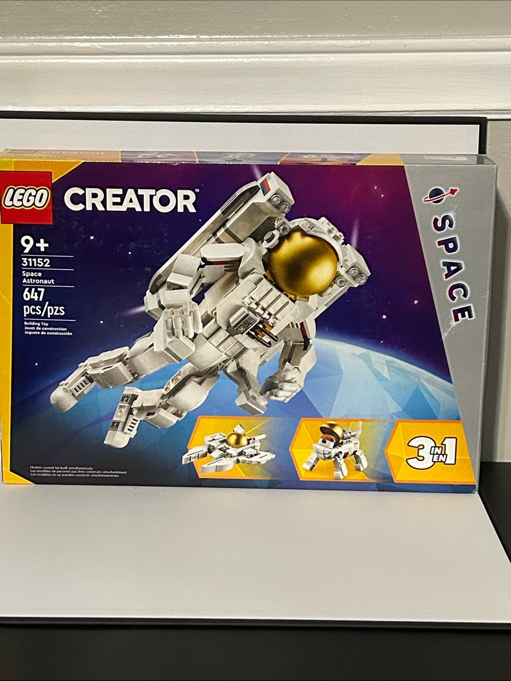 LEGO Creator Space Astronaut Set - White & Gold
